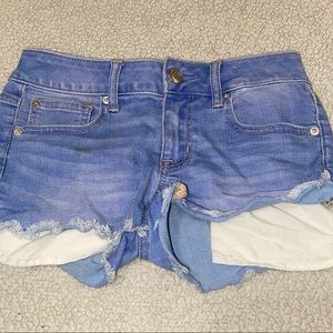 AMERICAN EAGLE OUTFITTERS SHORTIE SHORTS SIZE 2